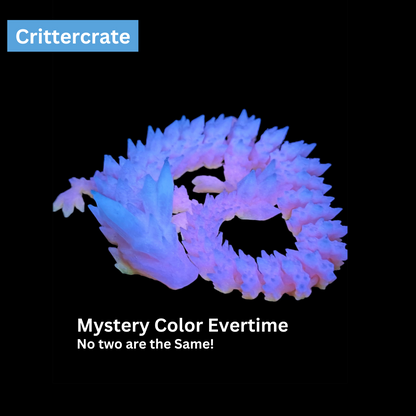 Glow In the Dark Mystery Color Crystal Dragon