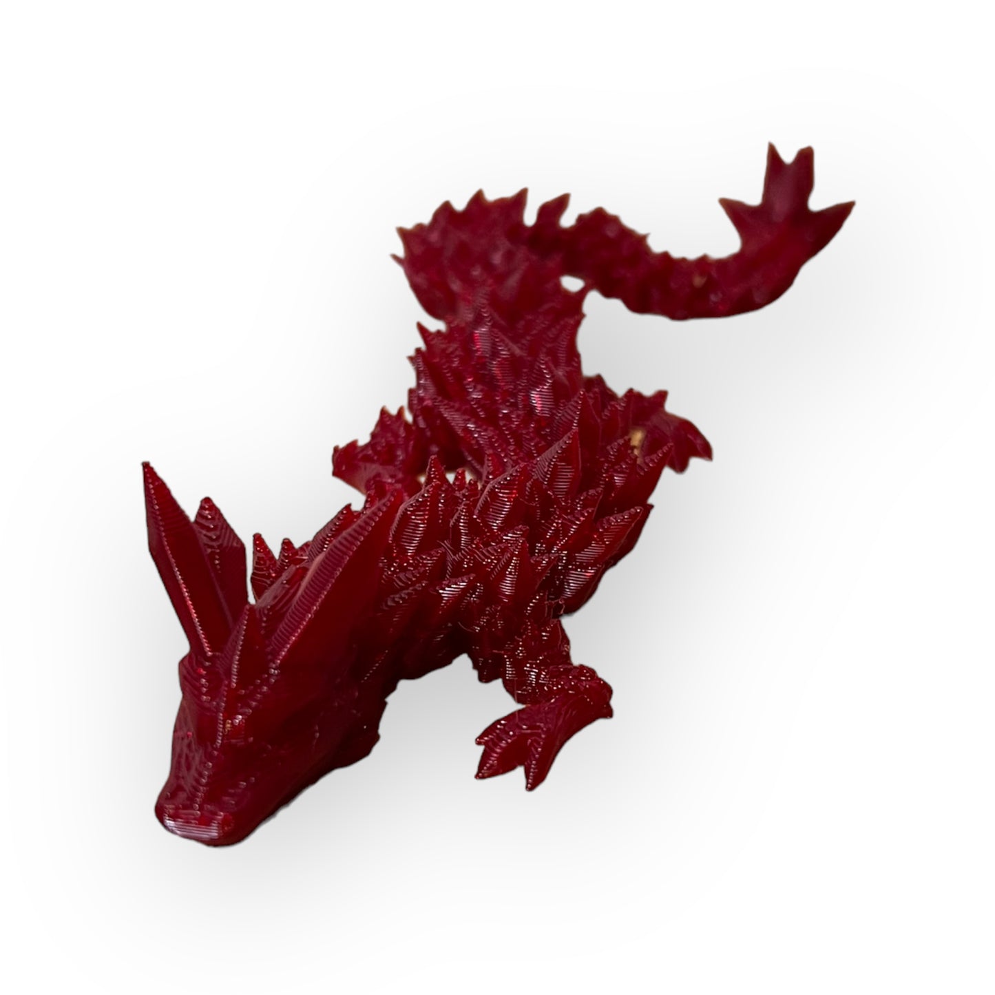 Galactic Red Crystal Dragon